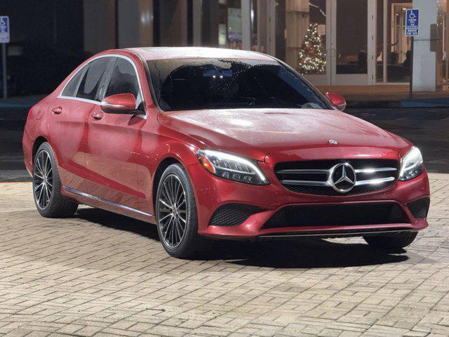 used 2019 Mercedes-Benz C-Class car, priced at $21,000