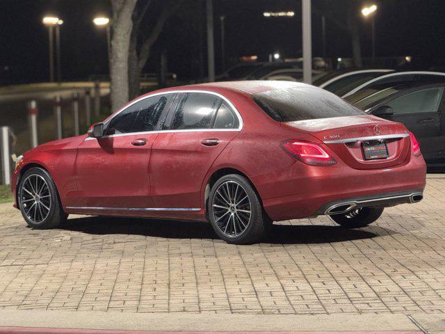 used 2019 Mercedes-Benz C-Class car, priced at $21,000