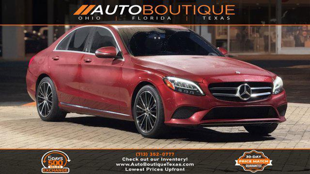 used 2019 Mercedes-Benz C-Class car, priced at $21,000