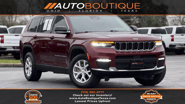 used 2022 Jeep Grand Cherokee L car, priced at $27,800