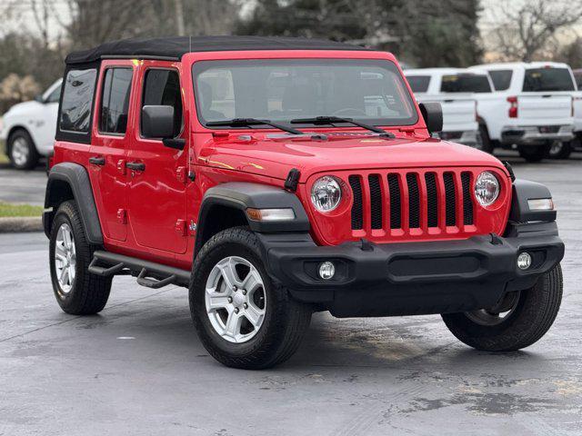 used 2018 Jeep Wrangler Unlimited car, priced at $19,500