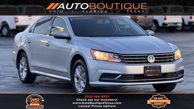 used 2017 Volkswagen Passat car, priced at $8,900