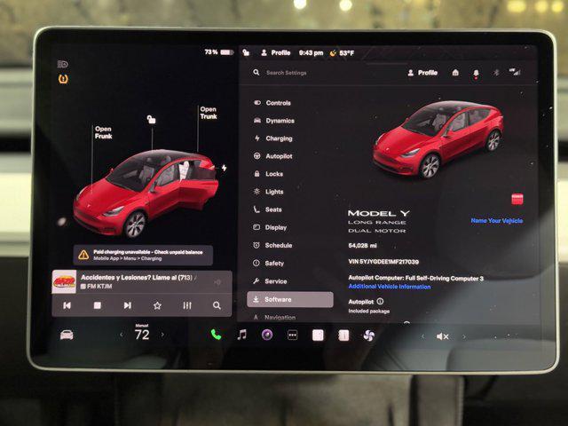 used 2021 Tesla Model Y car, priced at $25,900