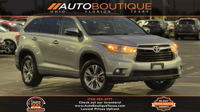 used 2015 Toyota Highlander car, priced at $16,800