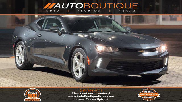 used 2018 Chevrolet Camaro car, priced at $15,500