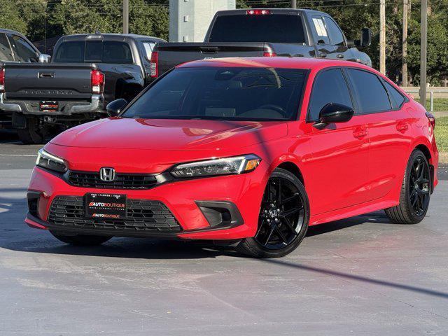 used 2022 Honda Civic car, priced at $21,400