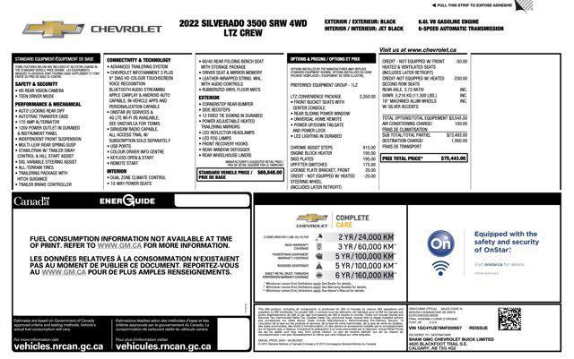 used 2022 Chevrolet Silverado 3500 car, priced at $44,505