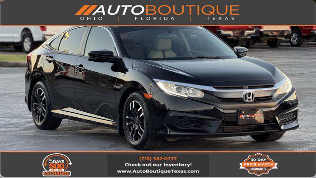 used 2016 Honda Civic car, priced at $14,500