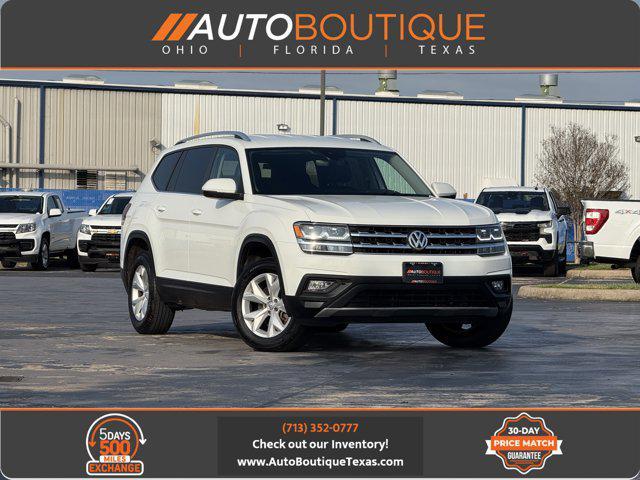 used 2019 Volkswagen Atlas car, priced at $10,300
