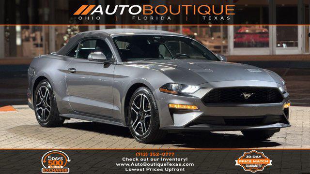 used 2022 Ford Mustang car, priced at $18,900