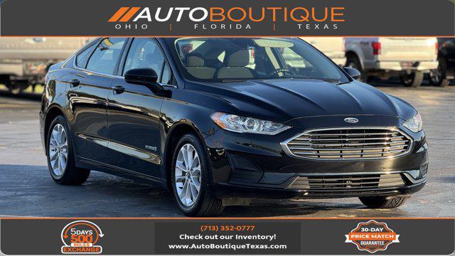 used 2019 Ford Fusion Hybrid car, priced at $12,000