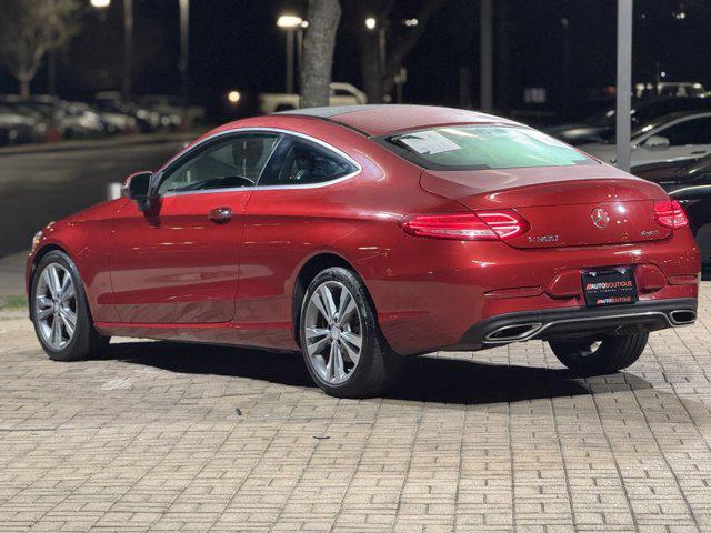 used 2017 Mercedes-Benz C-Class car, priced at $15,400