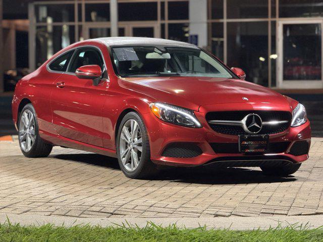 used 2017 Mercedes-Benz C-Class car, priced at $15,400