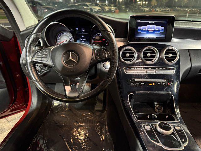 used 2017 Mercedes-Benz C-Class car, priced at $15,400