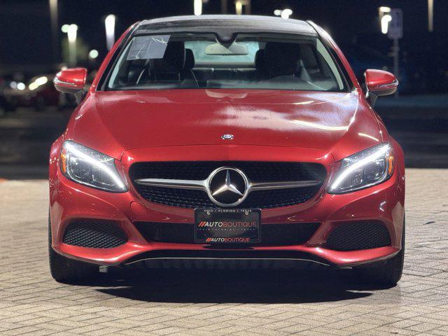 used 2017 Mercedes-Benz C-Class car, priced at $15,400