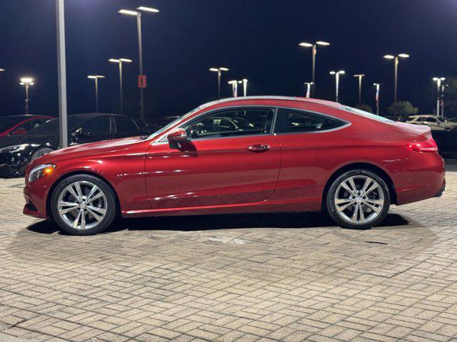 used 2017 Mercedes-Benz C-Class car, priced at $15,400