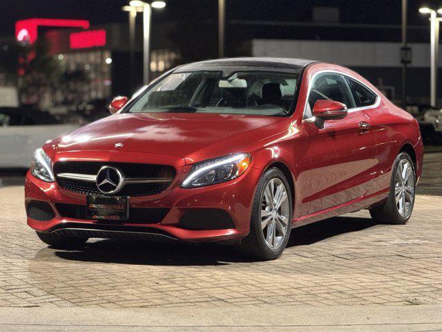 used 2017 Mercedes-Benz C-Class car, priced at $15,400