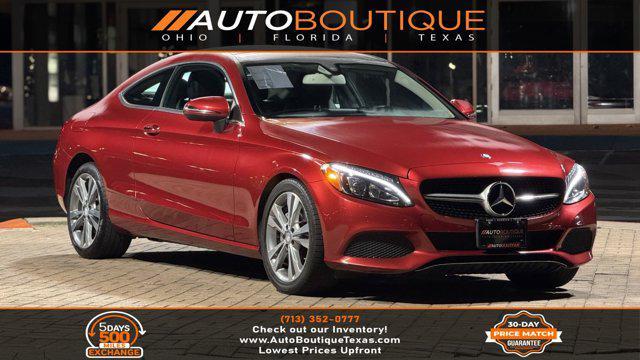 used 2017 Mercedes-Benz C-Class car, priced at $15,400