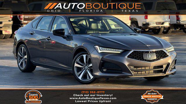 used 2021 Acura TLX car, priced at $24,900