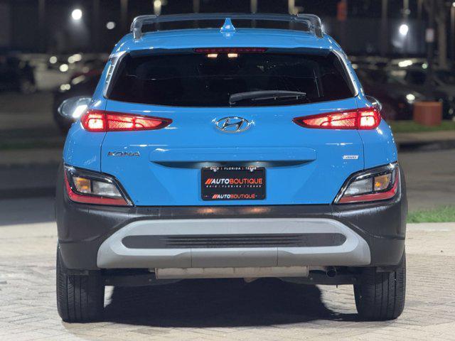 used 2023 Hyundai Kona car, priced at $16,600