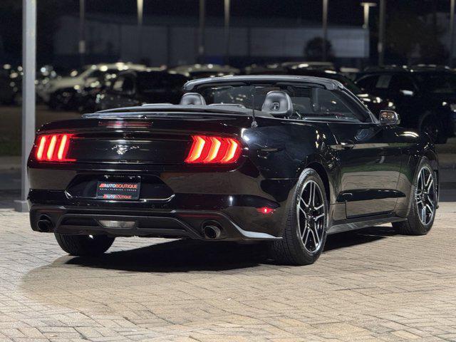 used 2022 Ford Mustang car, priced at $18,500