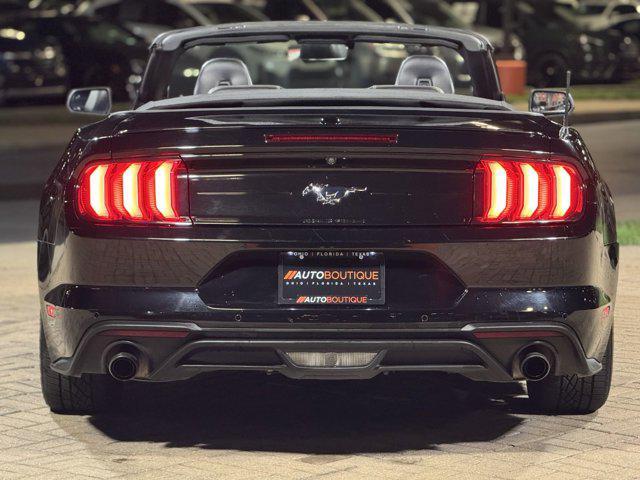 used 2022 Ford Mustang car, priced at $18,500