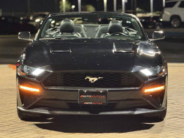 used 2022 Ford Mustang car, priced at $18,500