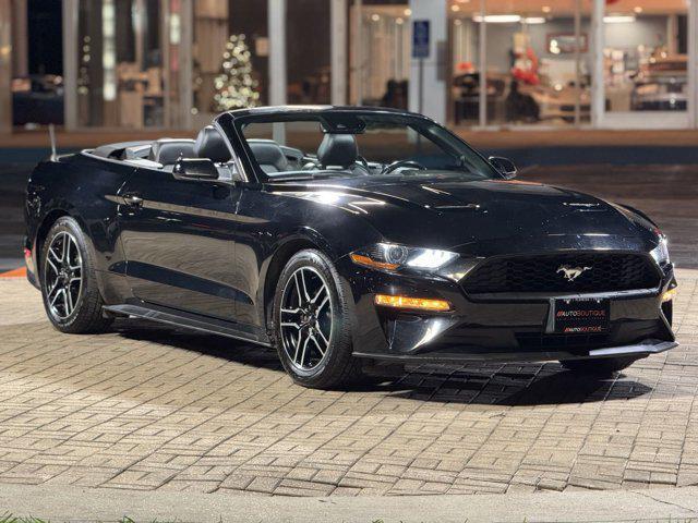 used 2022 Ford Mustang car, priced at $18,500