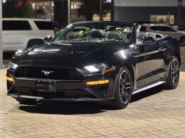 used 2022 Ford Mustang car, priced at $18,500