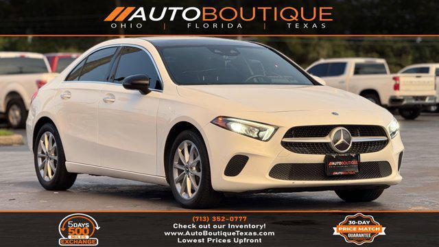 used 2019 Mercedes-Benz A-Class car, priced at $20,800