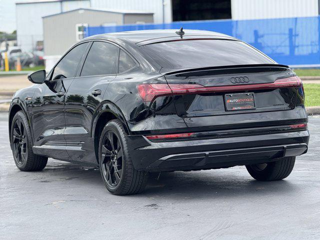 used 2022 Audi e-tron Sportback car, priced at $32,500