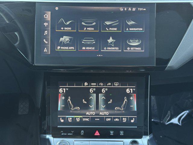 used 2021 Audi e-tron car, priced at $27,500