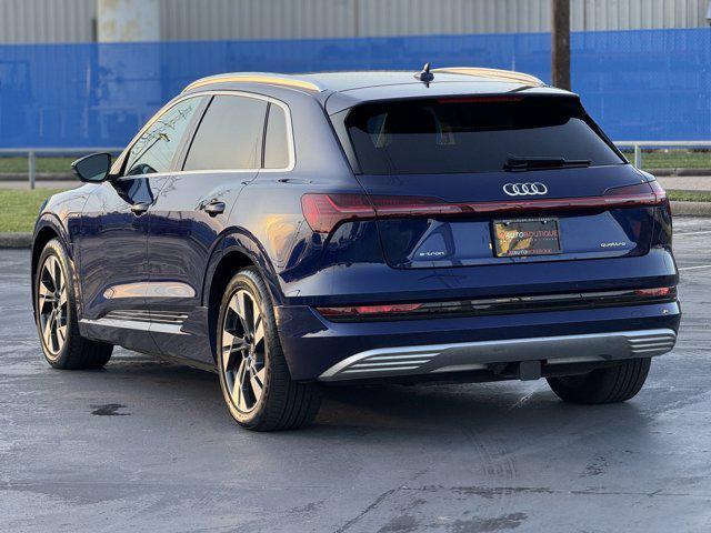 used 2021 Audi e-tron car, priced at $27,500