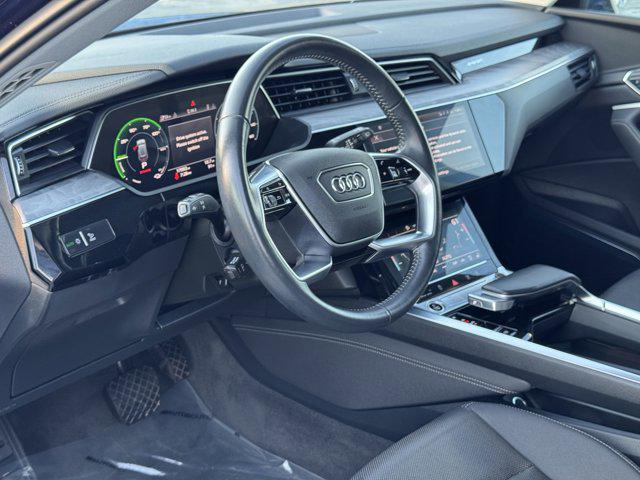 used 2021 Audi e-tron car, priced at $27,500