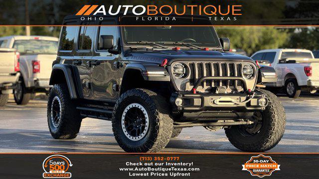 used 2018 Jeep Wrangler Unlimited car, priced at $29,400