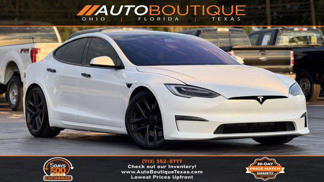 used 2022 Tesla Model S car, priced at $35,500