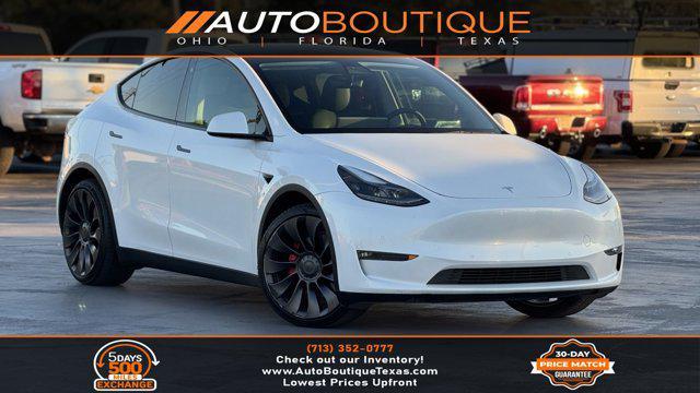 used 2022 Tesla Model Y car, priced at $30,500