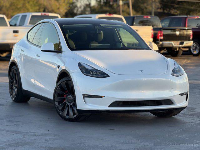 used 2022 Tesla Model Y car, priced at $30,500