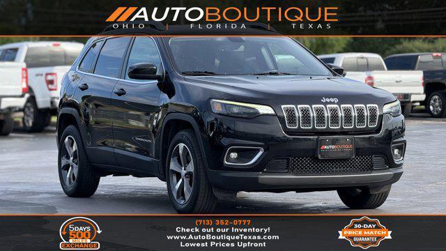 used 2019 Jeep Cherokee car, priced at $13,500
