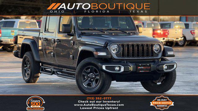 used 2024 Jeep Gladiator car, priced at $33,500