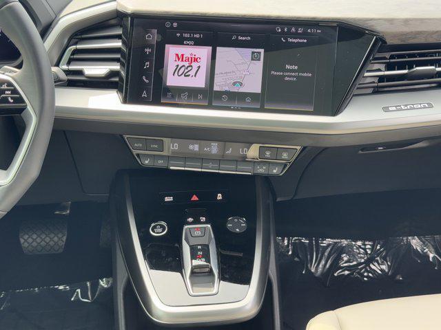 used 2025 Audi Q4 e-tron car, priced at $42,000
