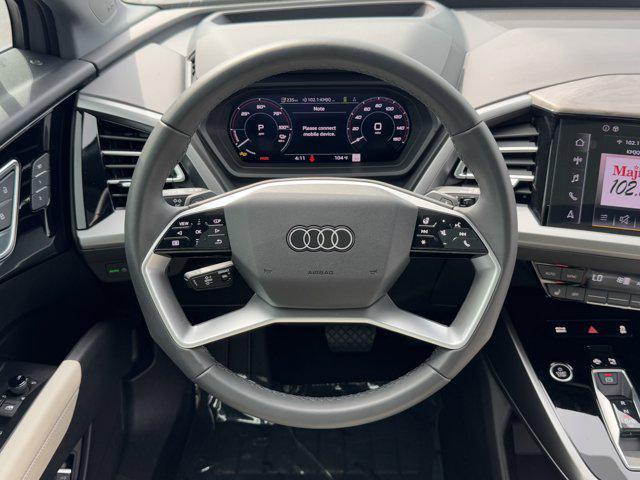 used 2025 Audi Q4 e-tron car, priced at $42,000