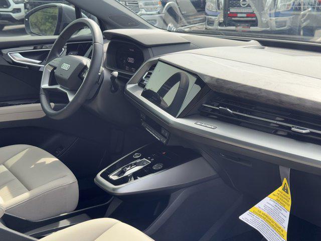 used 2025 Audi Q4 e-tron car, priced at $42,000