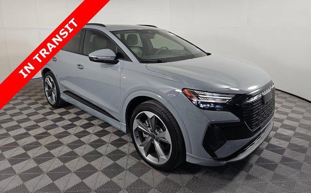 used 2025 Audi Q4 e-tron car, priced at $45,905