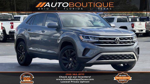 used 2022 Volkswagen Atlas Cross Sport car, priced at $21,900