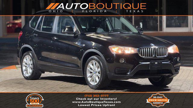 used 2017 BMW X3 car, priced at $14,500