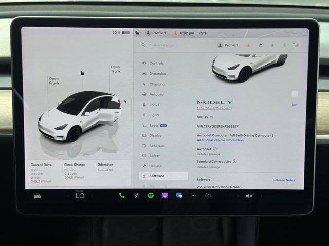used 2022 Tesla Model Y car, priced at $28,000