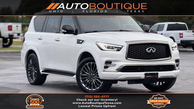 used 2022 INFINITI QX80 car, priced at $32,900