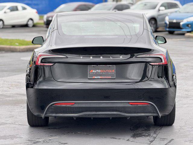 used 2024 Tesla Model 3 car, priced at $33,500