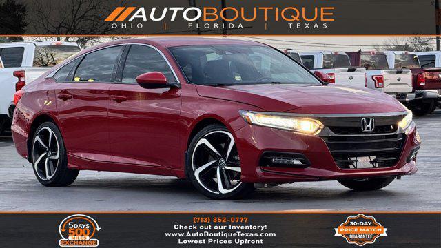 used 2020 Honda Accord car, priced at $19,900